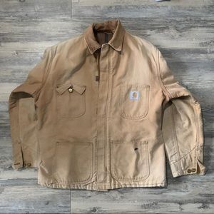Vintage Carhartt Blanket-Lined Chore Coat